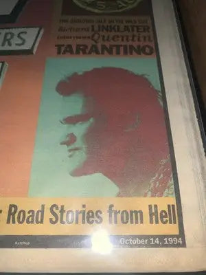 1994 Pulp Fiction Original Austin TX Chronicle Paper Quentin Tarantino Interview - Entertainment Memorabilia