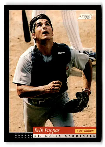 Erik Pappas baseball card with original gloss, NM-MT condition, from 1994 Score series