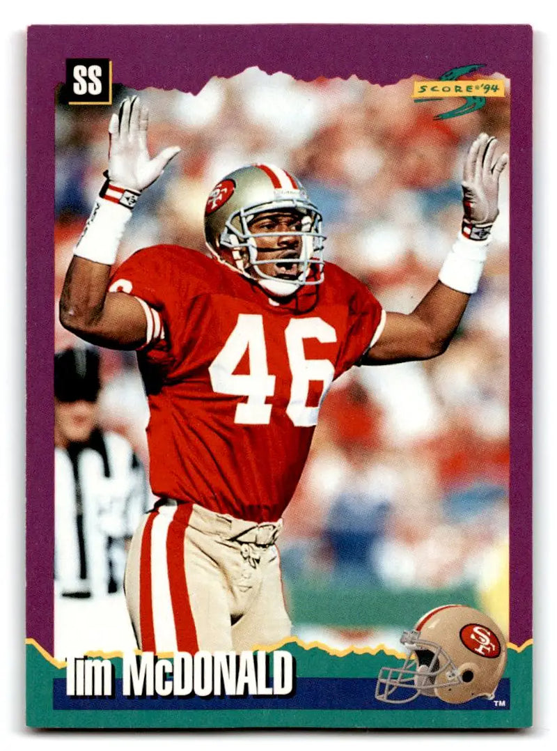 1994 Score #251 Tim McDonald - Football Card Single