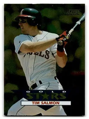 1994 Score #44 Tim Salmon Gold Stars - Baseball Card Single
