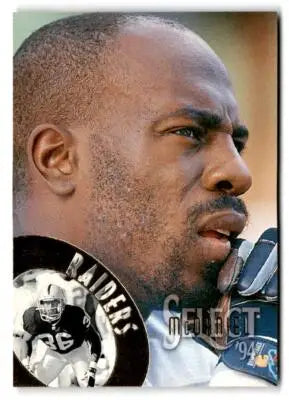 Football trading card of Terry McDaniel from Los Angeles Raiders 1994 Select series