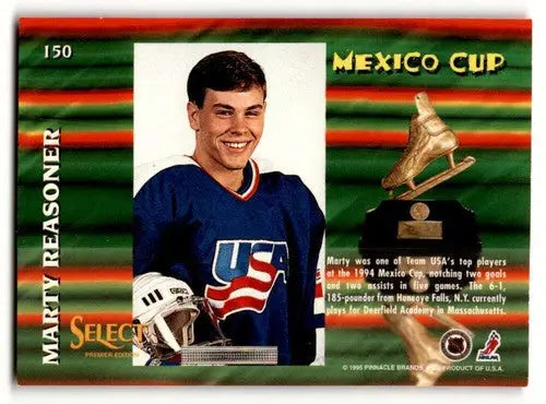 1994 Select #150 Marty Reasoner USA Hockey Cards EX/NM ID:57814 - Hockey Card Single