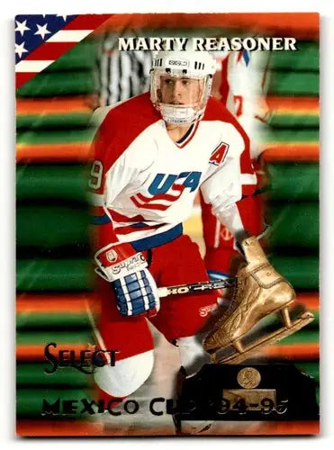 1994 Select #150 Marty Reasoner USA Hockey Cards EX/NM ID:57814 - Hockey Card Single