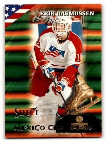 1994 Select #152 Erik Rasmussen USA Hockey Cards EX/NM ID:57812 - Hockey Card Single