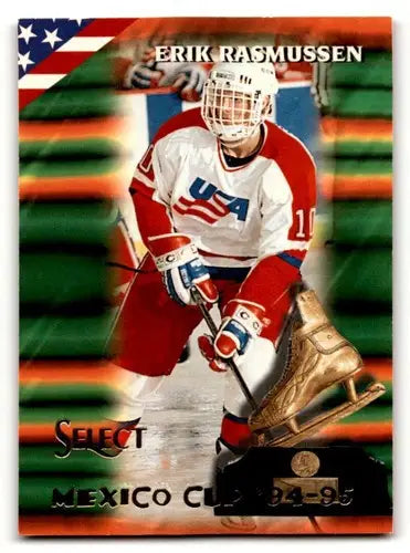 1994 Select #152 Erik Rasmussen USA Hockey Cards EX/NM ID:57840 - Hockey Card Single