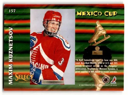 1994 Select #157 Maxim Kuznetsov Russia Hockey Cards EX/NM ID:57813 - Hockey Card Single
