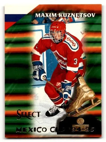 1994 Select #157 Maxim Kuznetsov Russia Hockey Cards EX/NM ID:57822 - Hockey Card Single