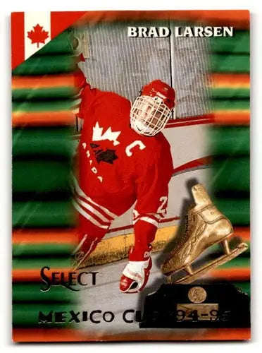 1994 Select #164 Brad Larsen Canada Hockey Cards EX/NM ID:57815 - Hockey Card Single