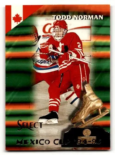1994 Select #168 Todd Norman Canada Hockey Cards EX/NM ID:57824 - Hockey Card Single