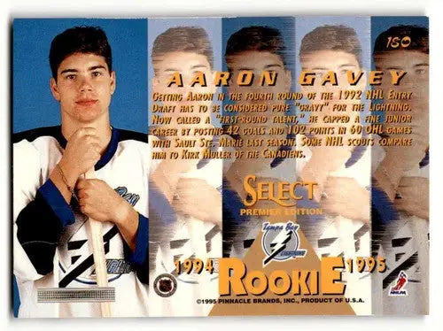 1994 Select #180 Aaron Gavey Tampa Bay Lightning Hockey Cards EX/NM ID:57809 - Hockey Card Single