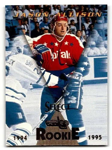 1994 Select #193 Jason Allison Washington Capitals Hockey Cards EX/N ID:57797 - Hockey Card Single