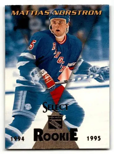 1994 Select #194 Mattias Norstrom New York Rangers Hockey Cards EX/N ID:57810 - Hockey Card Single