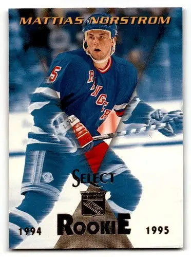 1994 Select #194 Mattias Norstrom New York Rangers Hockey Cards EX/N ID:57802 - Hockey Card Single