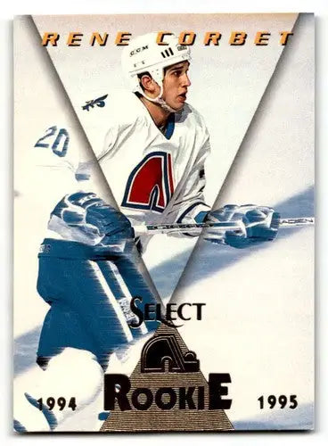 1994 Select #197 Rene Corbet Quebec Nordiques Hockey Cards EX/NM ID:57799 - Hockey Card Single