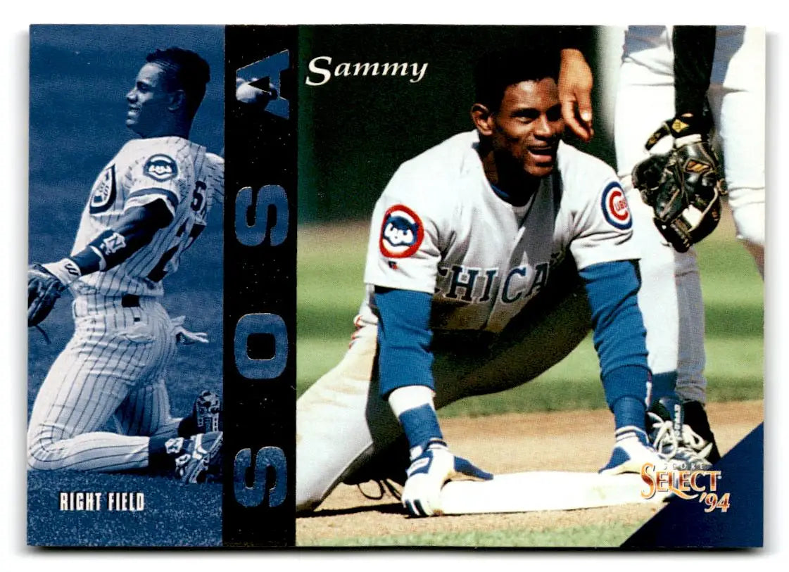 1994 Select #58 Sammy Sosa - Baseball Card Single