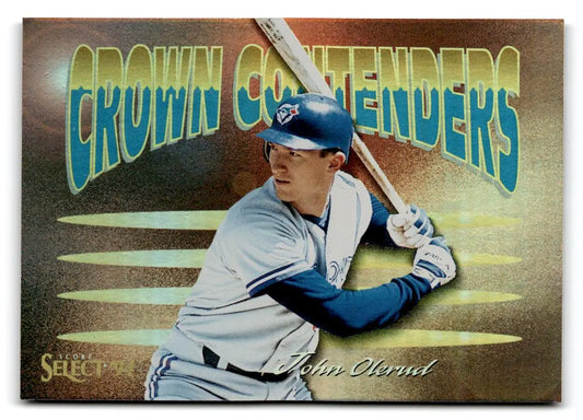 1994 Select #CC8 John Olerud Crown Contenders - Baseball Card Single