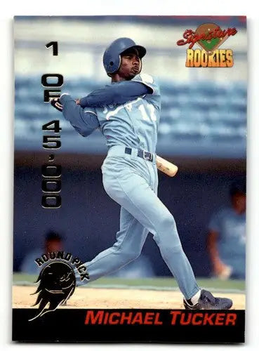 Original gloss Michael Tucker Memphis rookie card from 1994 Signature Rookies Memphis Chicks