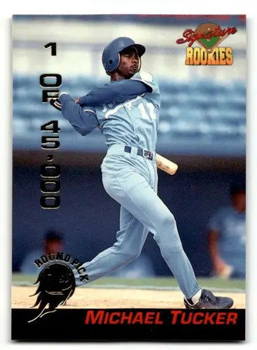 1994 Signature Rookies #41 Michael Tucker Memphis Chicks Baseball Ca ID:61285 - Baseball Card Single