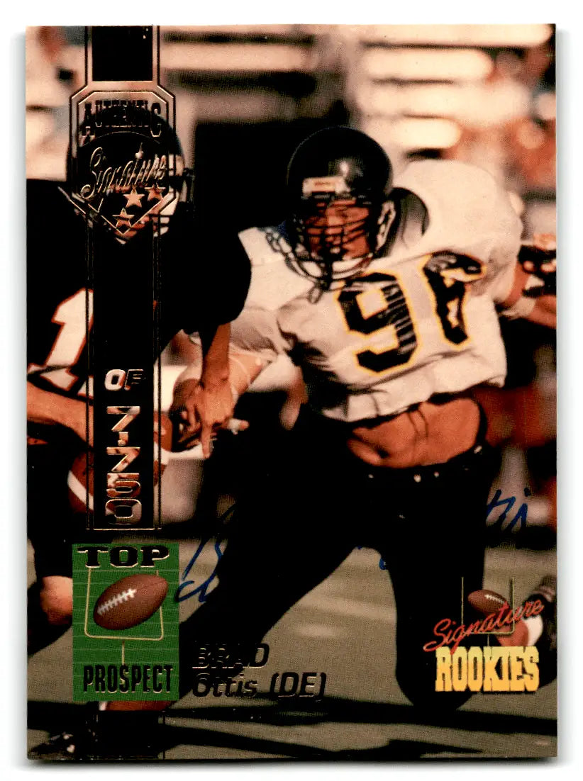 1994 Signature Rookies Brad Ottis #42 Autograph - Baseball Card Single