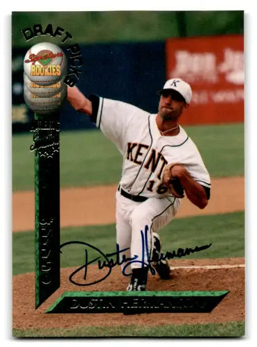 Collectible Dustin Hermanson rookie baseball card from 1994 Signature Rookies Draft Picks