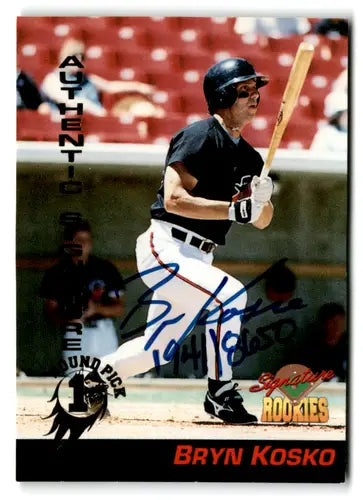 1994 Signature Rookies Signatures #31 Bryn Kosco Kosko NM Near Mint Aut ID:83445 - Football Card Single