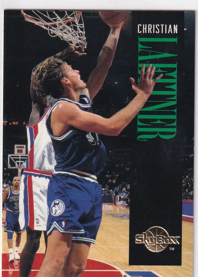 1994 SKYBOX #99 CHRISTIAN LAETTNER- MINNESOTA TIMBERWOLVES - Basketball Card Single