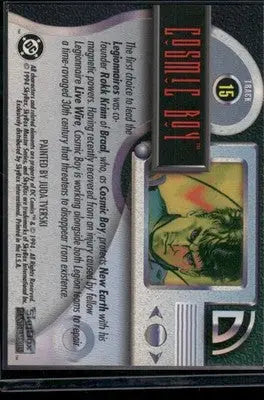1994 SkyBox DC Cosmic Teams Cosmic Boy #15 - DC Card Single