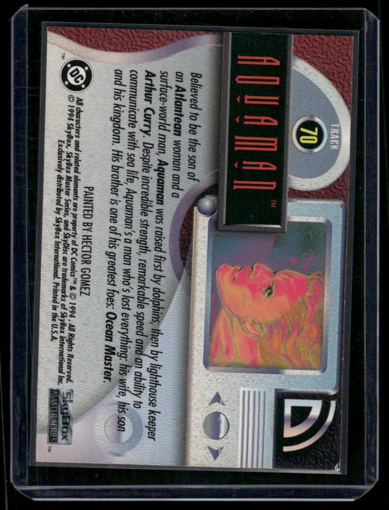 1994 SkyBox DC Master Series Aquaman #70 - DC Card Single