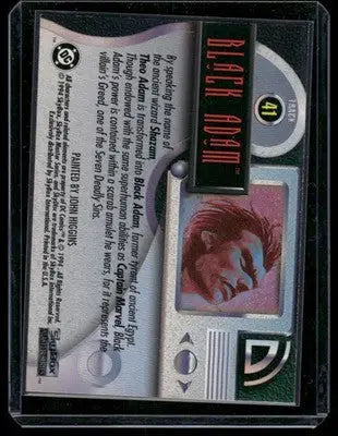 1994 SkyBox DC Master Series Black Adam #41