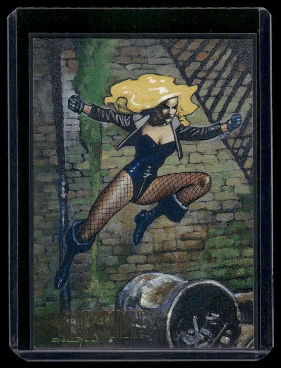 1994 SkyBox DC Master Series Black Canary #87 - DC Card Single