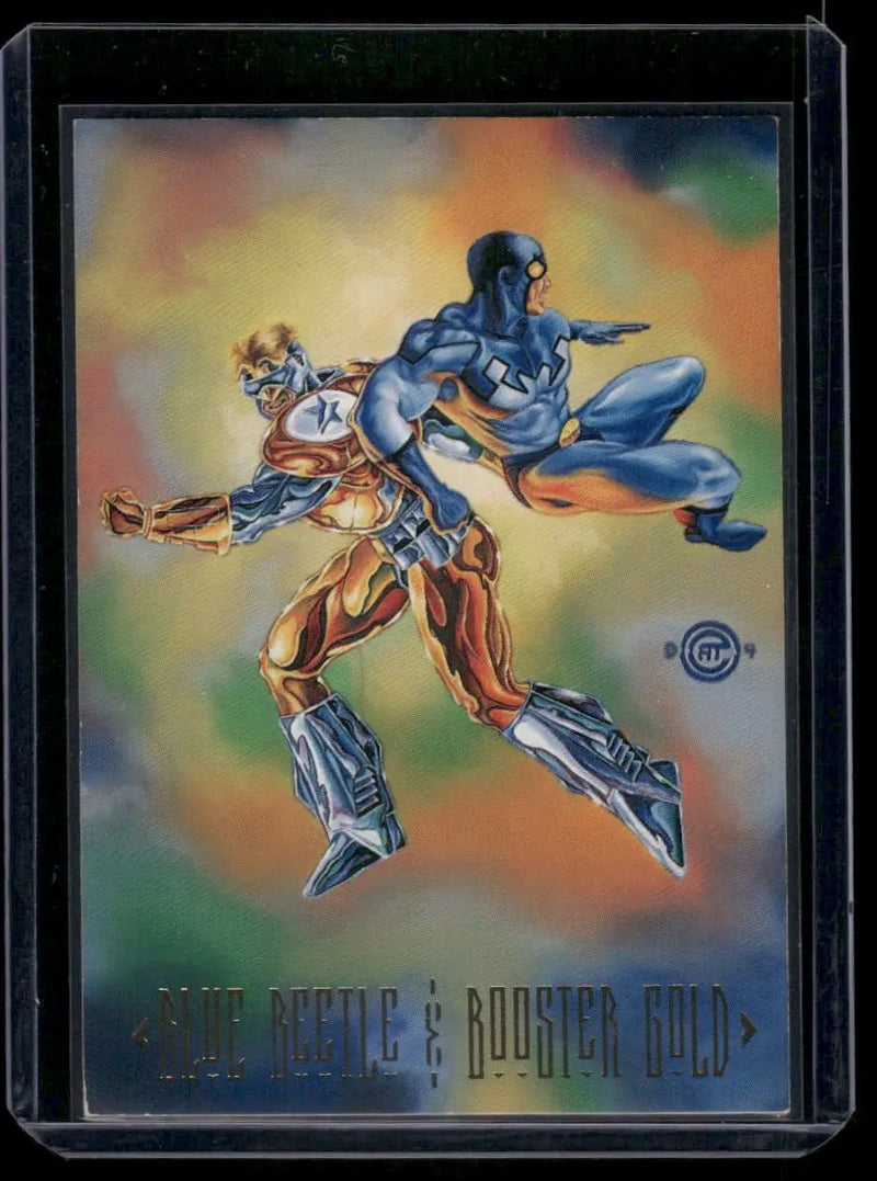 1994 SkyBox DC Master Series Booster Gold Blue Beetle #86 - DC Card Single