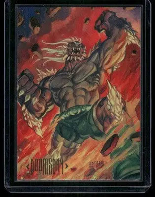 1994 SkyBox DC Master Series Doomsday #9 - DC Card Single