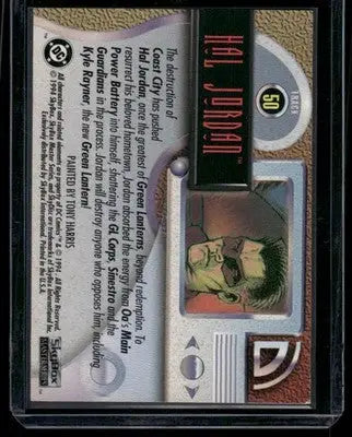 1994 SkyBox DC Master Series Hal Jordan #50 - DC Card Single