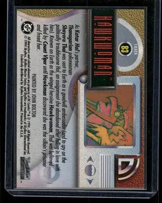1994 SkyBox DC Master Series Hawkwoman #83 - DC Card Single