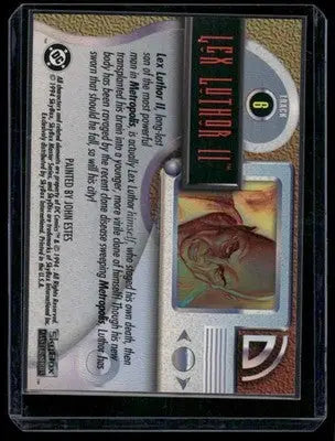1994 SkyBox DC Master Series Lex Luthor II #6 - DC Card Single