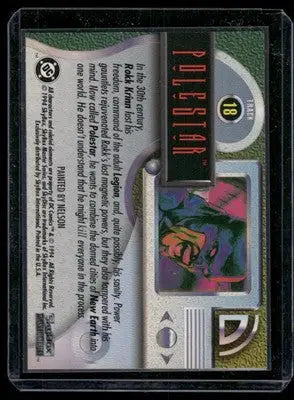 1994 SkyBox DC Master Series Polestar #18 - DC Card Single
