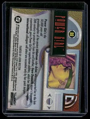1994 SkyBox DC Master Series Power Girl #88 - DC Card Single