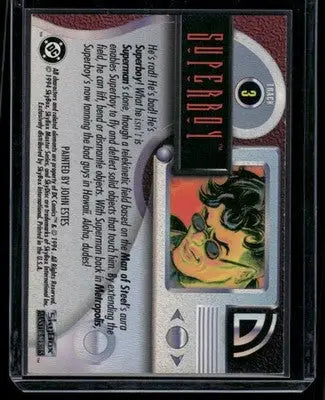 1994 SkyBox DC Master Series Superboy #3 - DC Card Single
