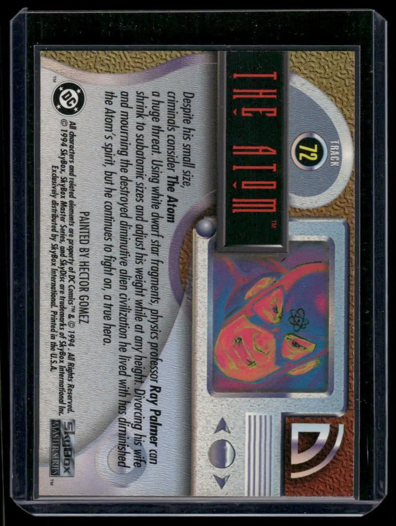 1994 SkyBox DC Master Series The Atom #72 - DC Card Single