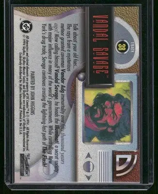 1994 SkyBox DC Master Series Vandal Savage #38 - DC Card Single