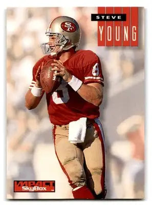 1994 Skybox Football Impact Steve Young #236 San Francisco 49ers - Football Card Single