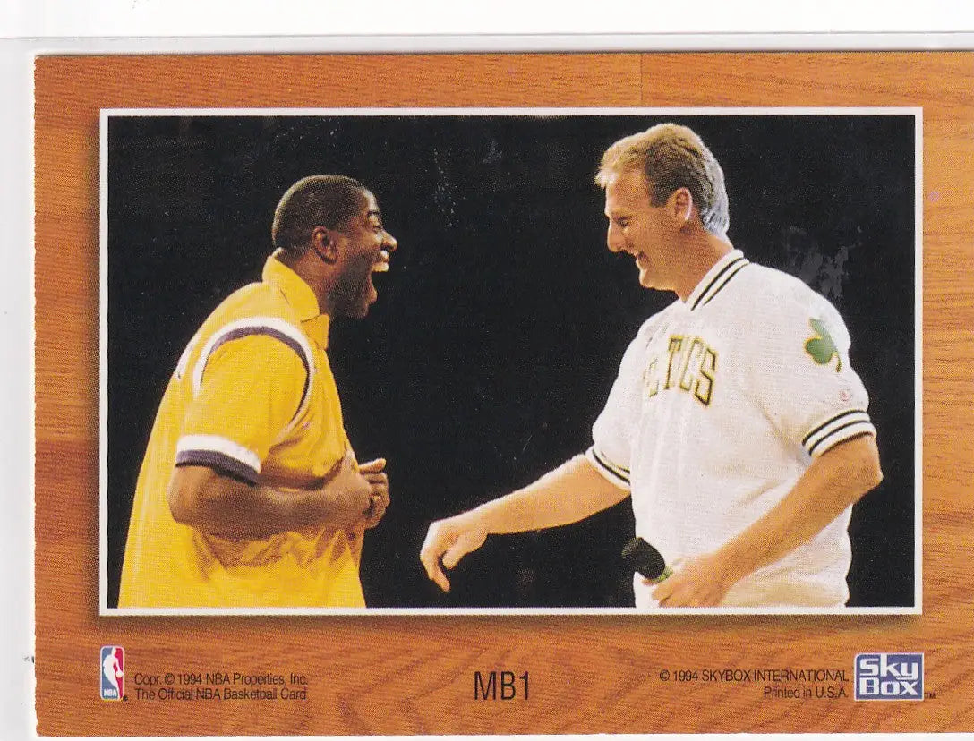 1994 SKYBOX #MB1 MAGIC AND BIRD- LOS ANGELES LAKERS - Basketball Card Single