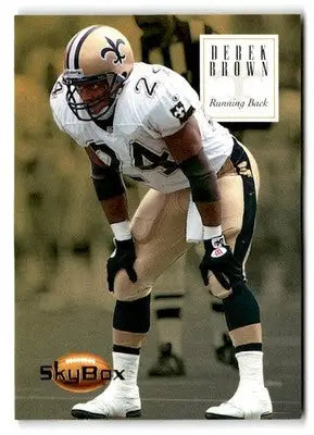 1994 SkyBox Premium #104 Derek Brown - Football Card Single