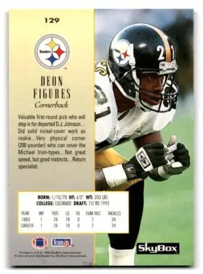 1994 SkyBox Premium #129 Deon Figures - Football Card Single
