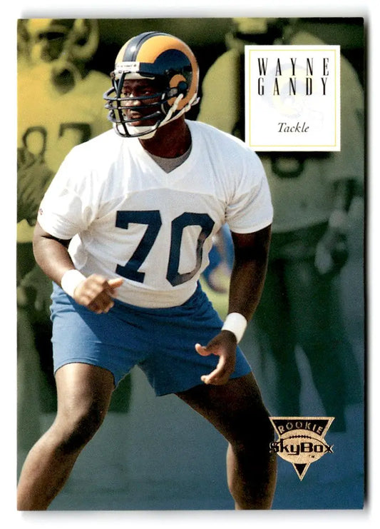 1994 SkyBox Premium #171 Wayne Gandy - Football Card Single