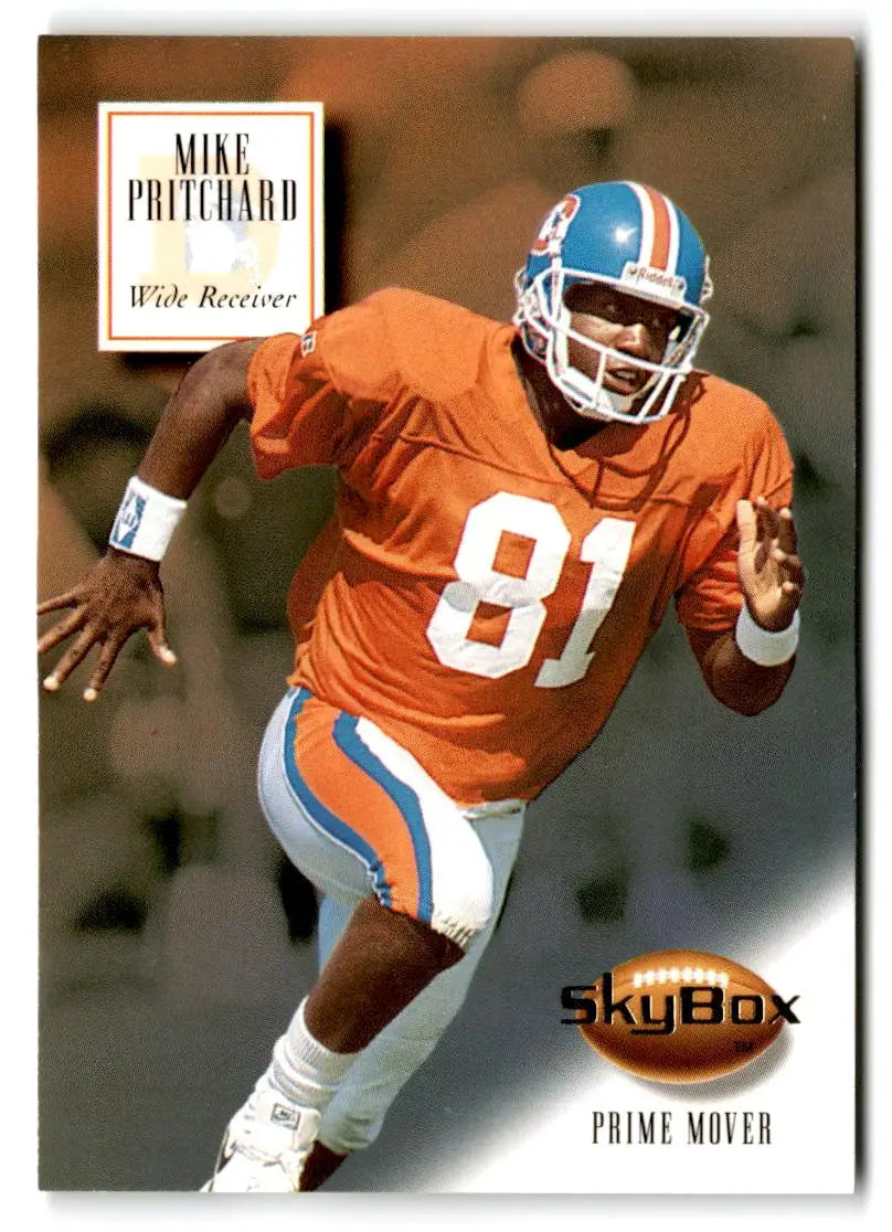 1994 SkyBox Premium #50 Mike Pritchard - Football Card Single