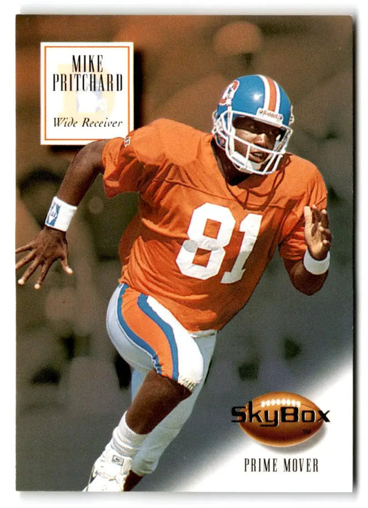 1994 SkyBox Premium #50 Mike Pritchard - Football Card Single