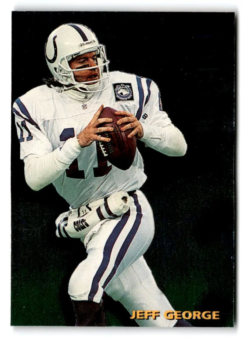 1994 SkyBox Premium #ST-13 Jeff George SkyTech Stars - Football Card Single
