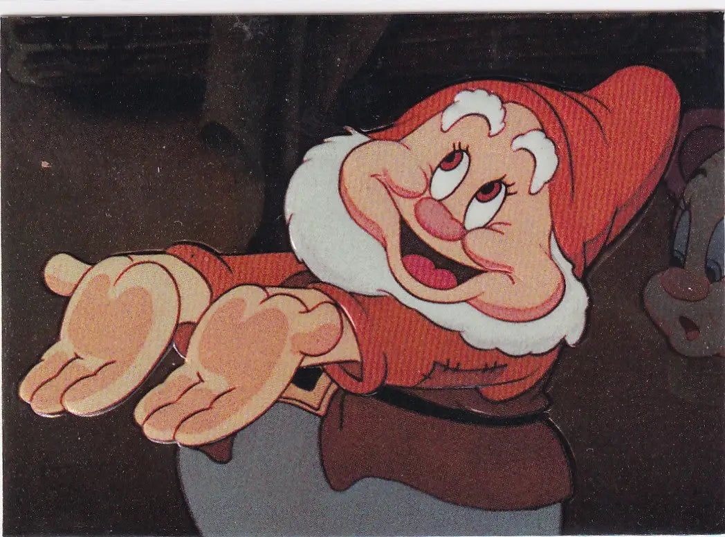 1994 SKYBOX WALT DISNEY SNOW WHITE #F6 HAPPY EMBOSSED- DISNEY