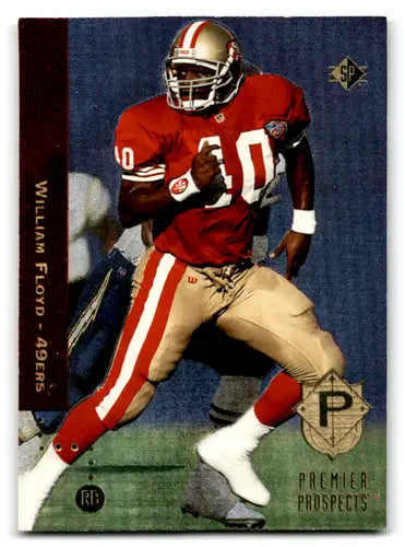 1994 SP #14 William Floyd NM-MT RC Rookie 49ers FOIL ID:68164 - Football Card Single